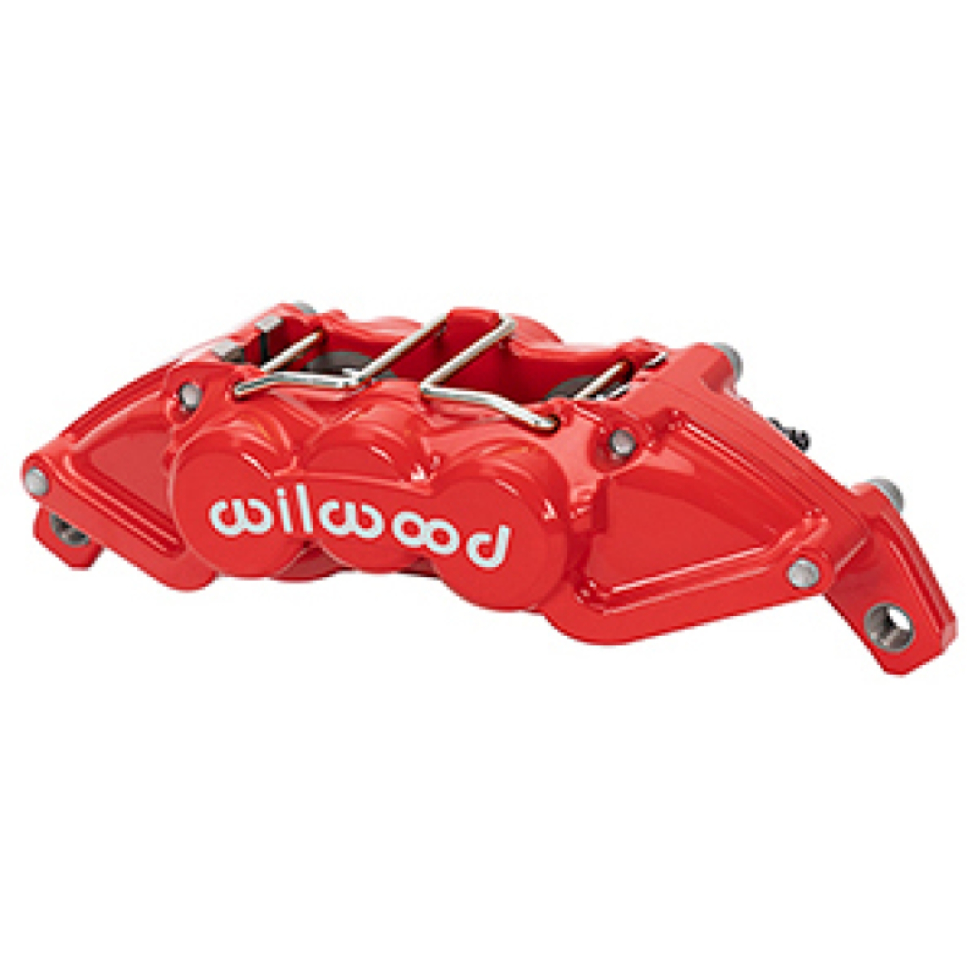 Picture of Wilwood Universal UTV4 Caliper 1.00/1.00in Pistons 25in Rotor - Red