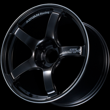 Picture of Advan TC4 16x8 +35 5x114.3 73mm Bore Black Gunmetallic and Ring Wheel