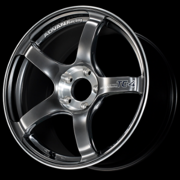 Picture of Advan TC4-SE 18x8.5 +45 5x100 Racing Hyper Black and Diamond Cut Wheel