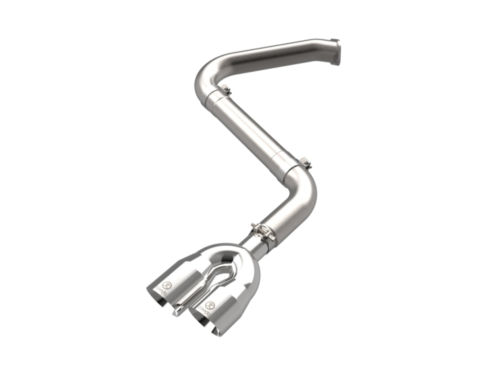 Picture of aFe Takeda Axle-Back Exhaust System Hyundai Elantra N Line 21-25 L4-1.6L- Polished Tip