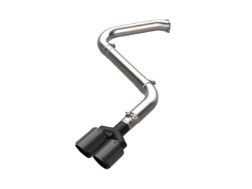 Picture of aFe Takeda Axle-Back Exhaust System Hyundai Elantra N Line 21-25 L4-1.6L- Carbon Fiber Tip