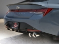 Picture of aFe Takeda Axle-Back Exhaust System Hyundai Elantra N Line 21-25 L4-1.6L- Polished Tip