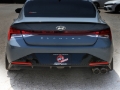Picture of aFe Takeda Axle-Back Exhaust System Hyundai Elantra N Line 21-25 L4-1.6L- Carbon Fiber Tip