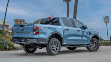 Picture of Borla 24-25 Ford Ranger XLT Side Exit S-type Exhaust w/ Black Chrome Tips