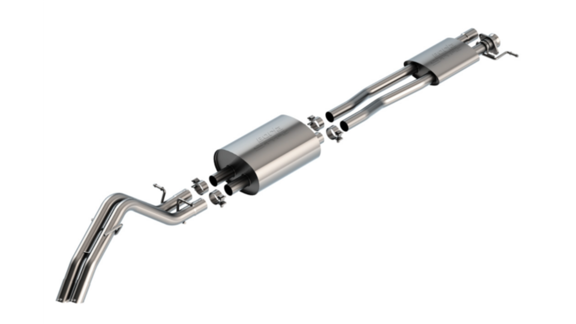 Picture of Borla 24-25 Ford Ranger XLT S-type Climber Exhaust w/ Turndown Tips