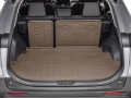 Picture of WeatherTech 19-25 Toyota RAV4 (Incl. Hybrid) SeatBack Cargo Liners HP w/ Bumper Protector - Tan