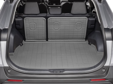 Picture of WeatherTech 19-25 Toyota RAV4 (Incl. Hybrid) SeatBack Cargo Liners HP w/ Bumper Protector - Grey