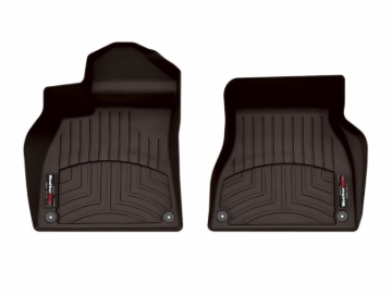 Picture of WeatherTech 24-25 Porsche Macan Electric Front FloorLiner - Cocoa