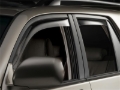 Picture of WeatherTech 03-09 Toyota 4Runner Front and Rear Side Window Deflectors - Dark Smoke