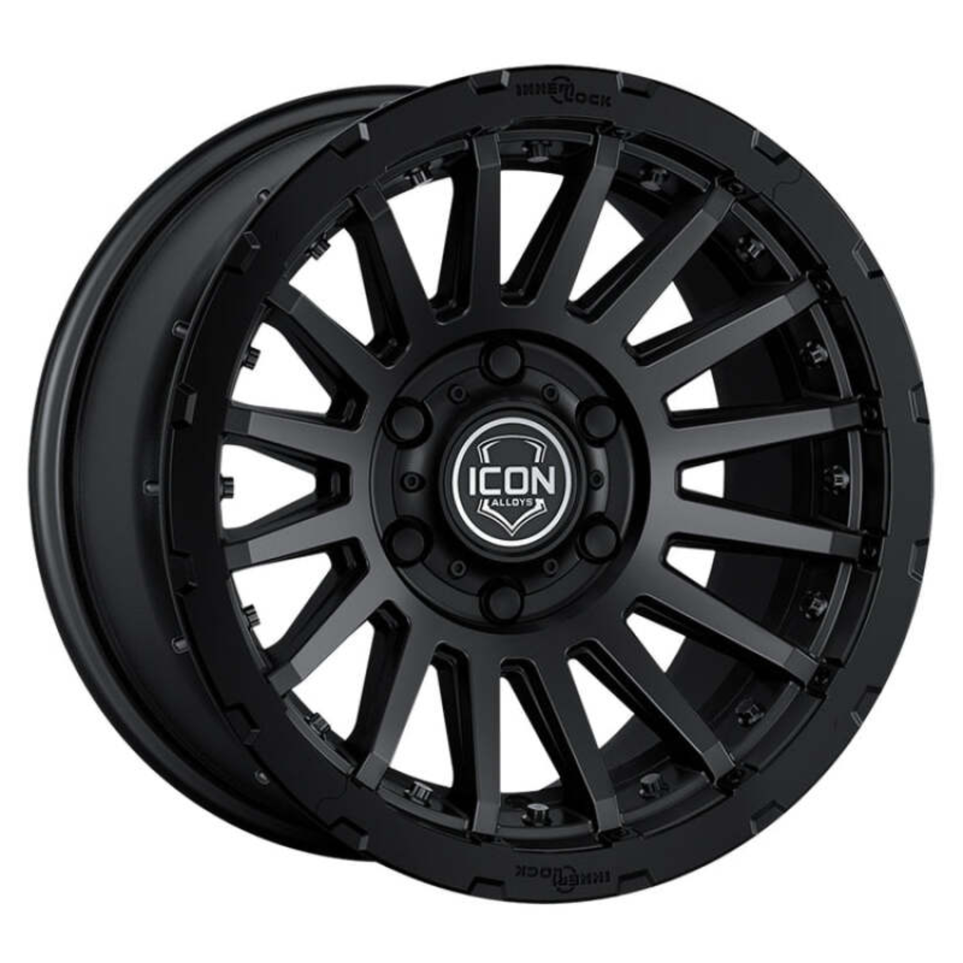 Picture of ICON Alloys Recon Pro Satin Black - 18x9 / 6x5.5 / 0mm / 5in BS