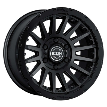 Picture of ICON Alloys Recon Pro Satin Black - 18x9 / 6x5.5 / 0mm / 5in BS