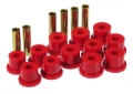 Picture of Prothane 73-87 GM Rear Spring & Shackle Bushings (w/ 1.75in Bushings) - Red
