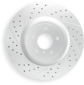 Picture of R1 61-80 Lotus Europa Front Left Drilled & Slotted Geo-Carbon Rotor