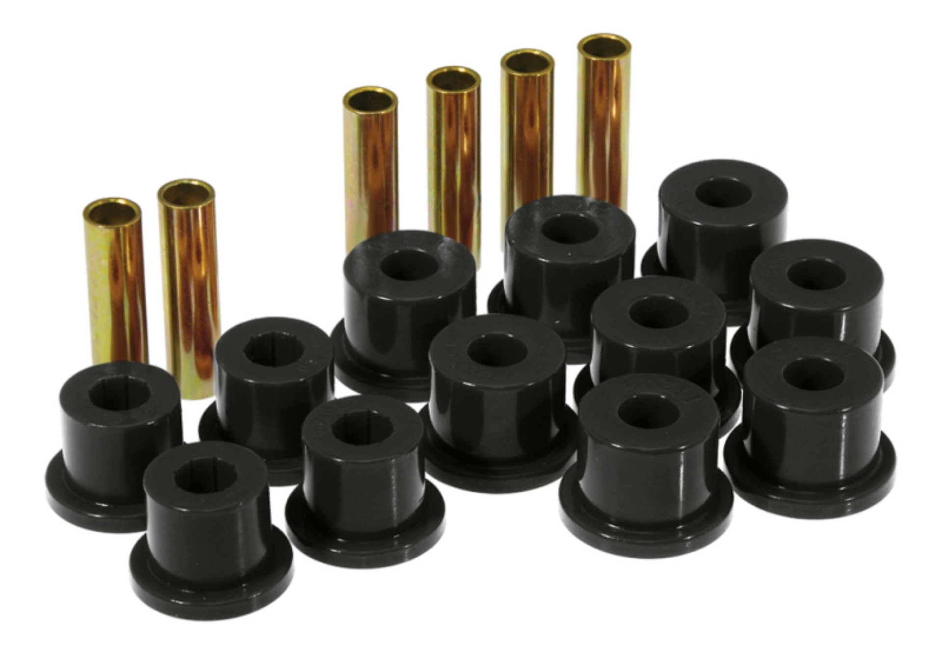 Picture of Prothane 73-87 GM Rear Spring & Shackle Bushings (w/ 1.75in Bushings) - Black