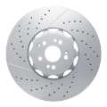Picture of DFC Front Drilled & Slotted Hi-Carbon Alloy GEOMET Coated Rotor - 930-63191