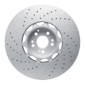 Picture of DFC Front Drilled & Slotted Hi-Carbon Alloy GEOMET Coated Rotor - 930-63191