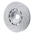 Picture of DFC Front Drilled & Slotted Hi-Carbon Alloy GEOMET Coated Rotor - 930-63191