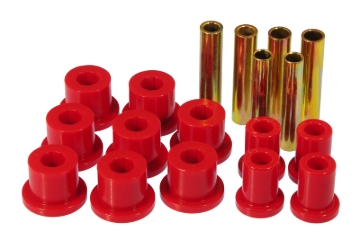 Picture of Prothane 67-70 GM 4wd Front Spring & Shackle Bushings - Red