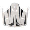 Picture of Answer 26 AR1 Mototown Glossy Visor Youth - White/Grey/Black