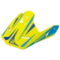 Picture of Answer 26 AR1 Mototown Matte Visor Youth - Hyper Acid/Cyan/Dark Blue