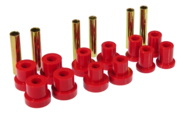 Picture of Prothane GM Front Spring & Shackle Bushings - Red
