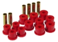 Picture of Prothane 88-98 GM 2/4wd Rear Spring & Shackle Bushings - Red
