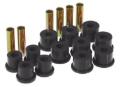 Picture of Prothane 88-98 GM 2/4wd Rear Spring & Shackle Bushings - Black