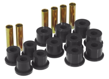 Picture of Prothane 88-98 GM 2/4wd Rear Spring & Shackle Bushings - Black
