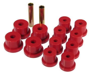 Picture of Prothane 62-67 Chevy Nova Mono Leaf Spring Bushings - Red