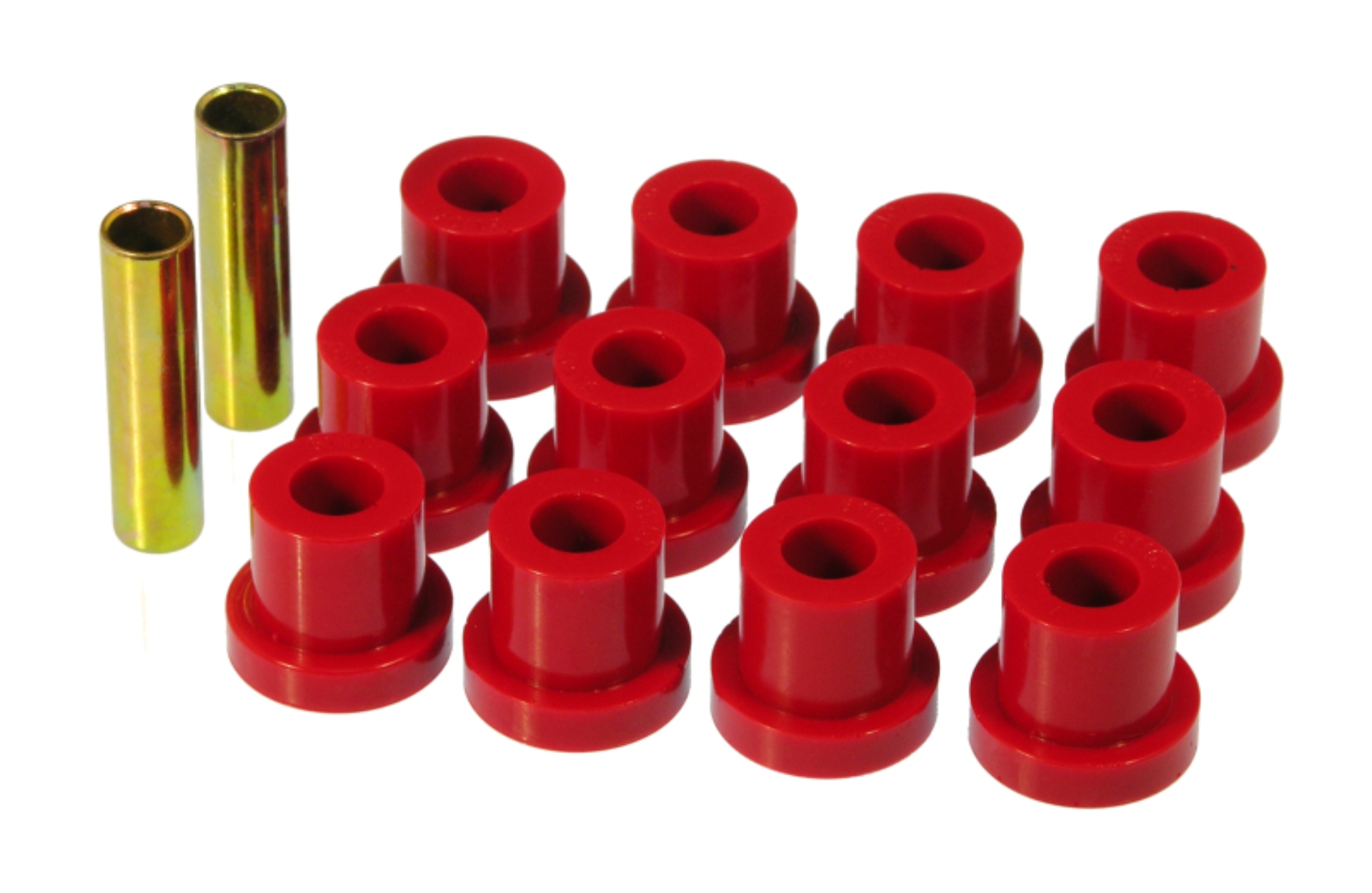 Picture of Prothane 55 Chevy Full Rear Spring Bushings - Red