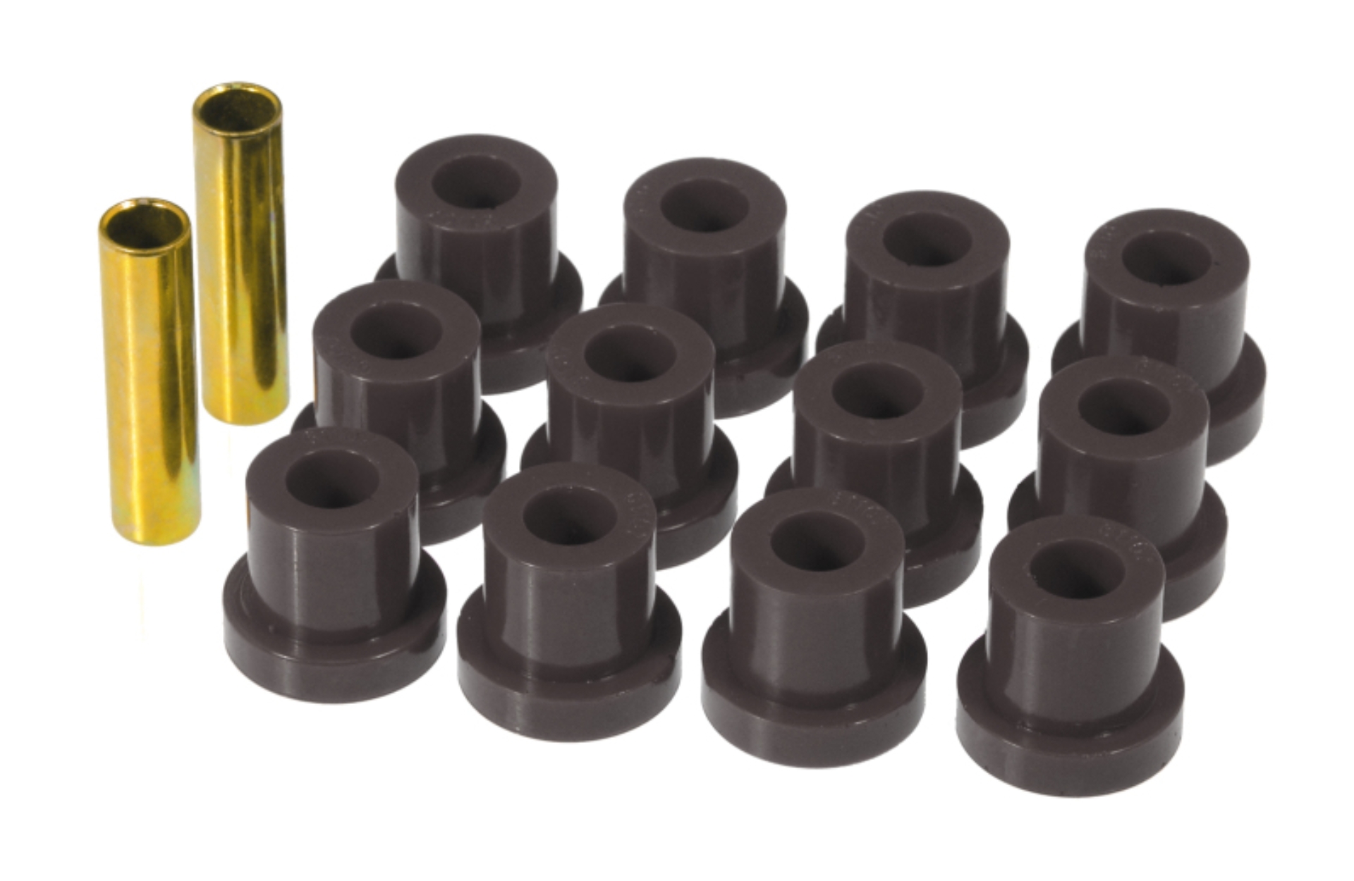 Picture of Prothane 55 Chevy Full Rear Spring Bushings - Black