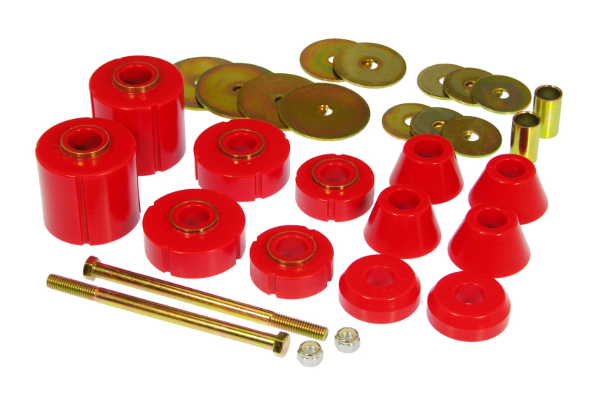 Picture of Prothane 67-72 GM Body Mount 12 Bushing Kit - Red