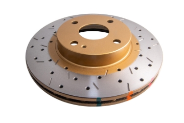 Picture of DBA 94-97/99-05 MX-5 Miata Front Drilled & Slotted 4000 Series Rotor