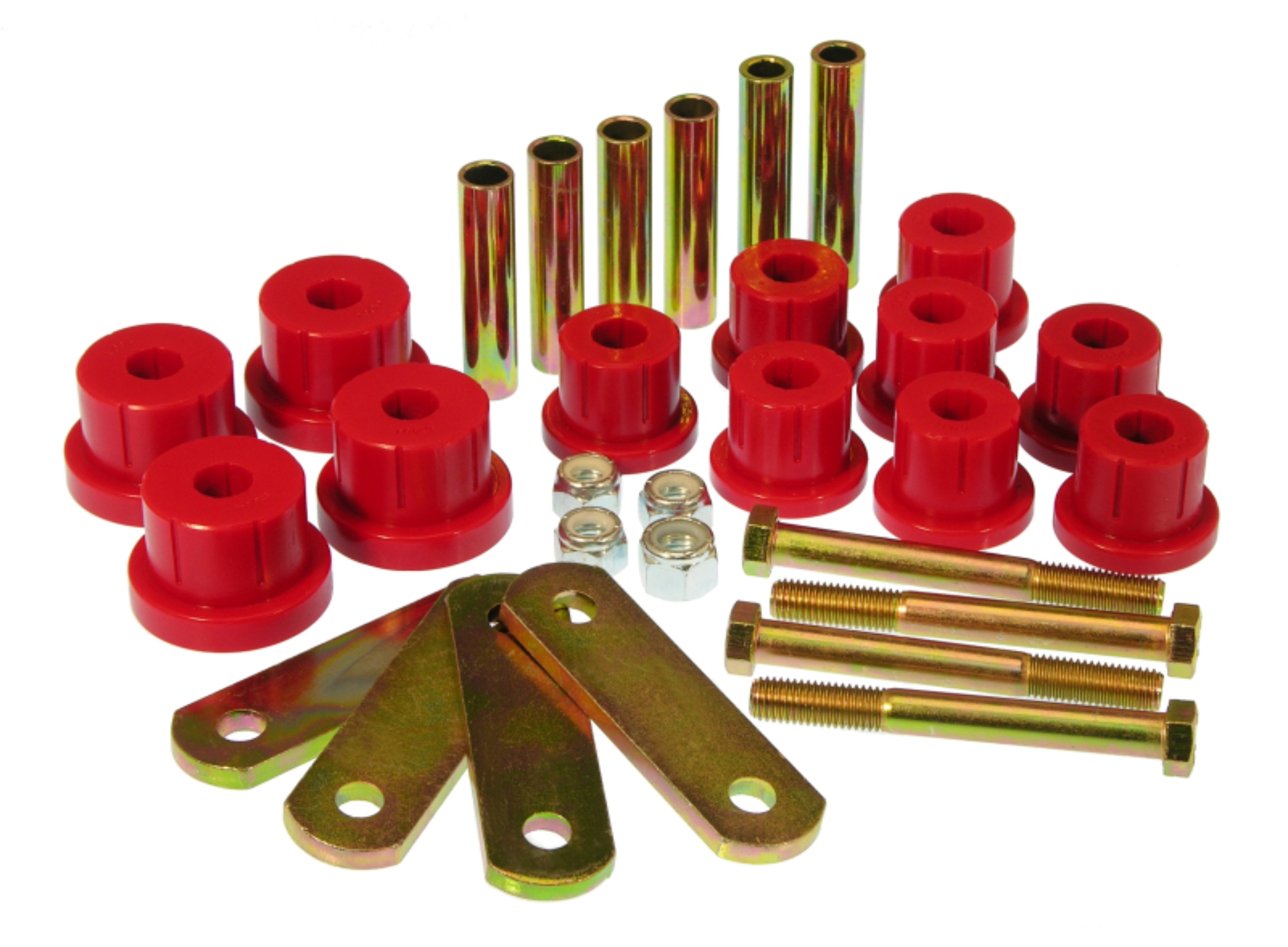 Picture of Prothane 67-81 Chevy Camaro HD Spring & Shackles Bushings - Red