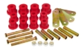 Picture of Prothane 67-69 Chevy Camaro HD Spring & Shackles Bushings - Red