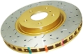 Picture of DBA 94-97/99-05 MX-5 Miata Front Drilled & Slotted 4000 Series Rotor