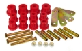 Picture of Prothane 62-67 Chevy Nova HD Spring & Shackles Bushings - Red