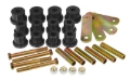 Picture of Prothane 62-67 Chevy Nova HD Spring & Shackles Bushings - Black