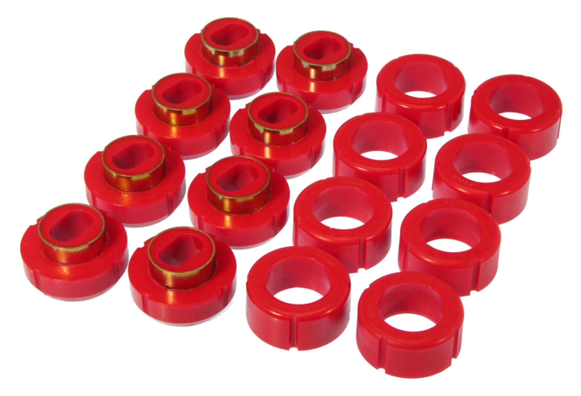 Picture of Prothane 81-91 GM Crew 2/4wd Cab Mount - Red