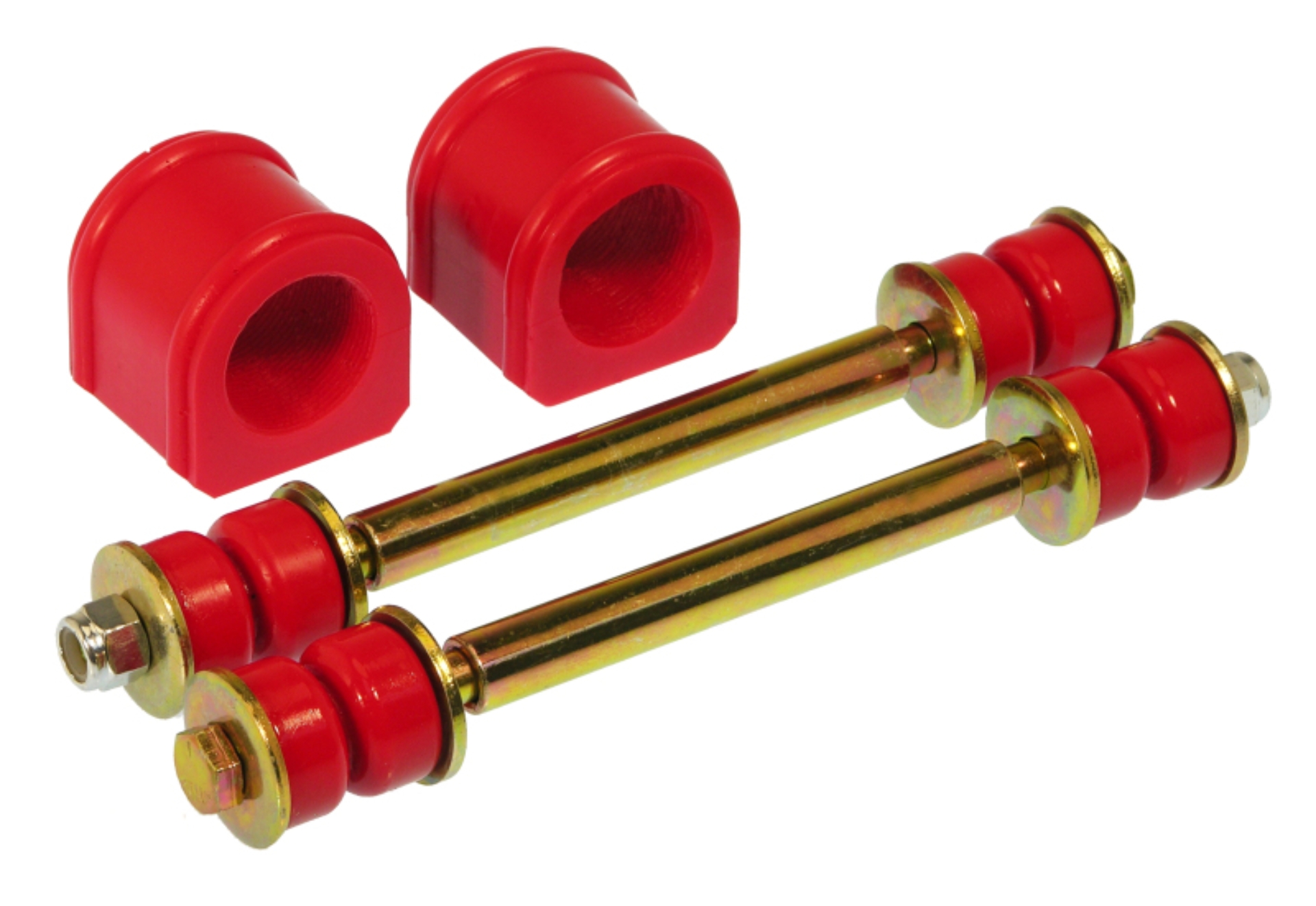 Picture of Prothane 88-98 GM Full Size Front Sway Bar Bushings - 1 1/4in - Red