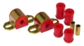 Picture of Prothane Rear Sway Bar Bushings - 9/16in 2-Bolt - Red - 7-1116