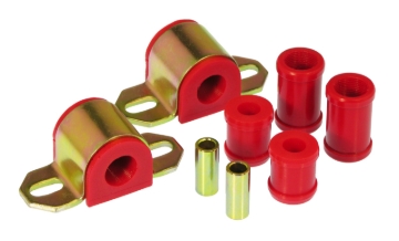 Picture of Prothane Rear Sway Bar Bushings - 13/16in 2-Bolt - Red - 7-1120