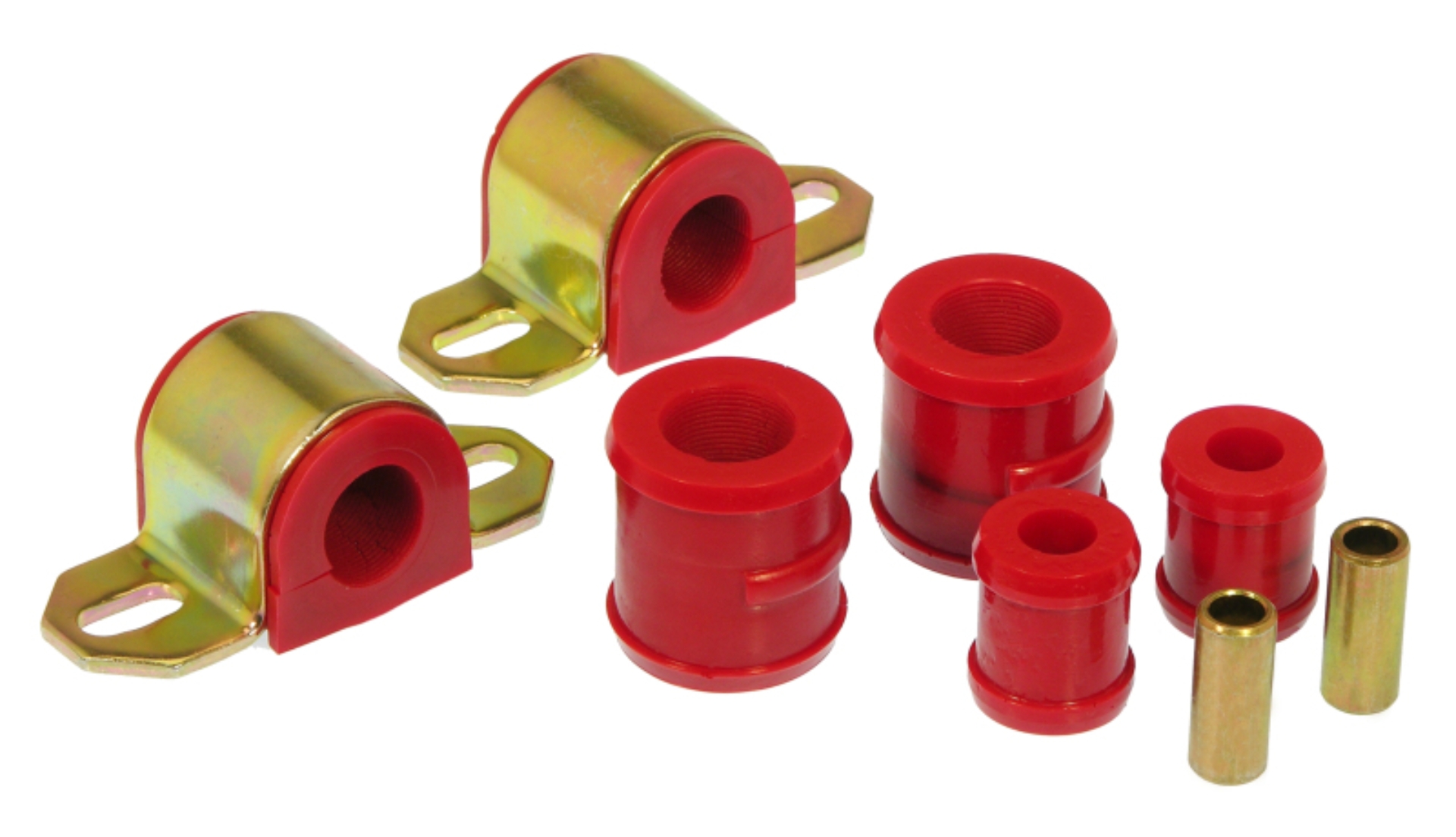 Picture of Prothane Rear Sway Bar Bushings - 15/16in 1-Bolt - Red - 7-1127