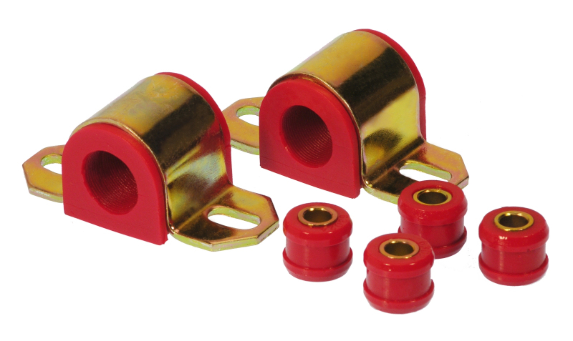 Picture of Prothane 84-96 Chevy Corvette Rear Sway Bar Bushings - 24mm - Red