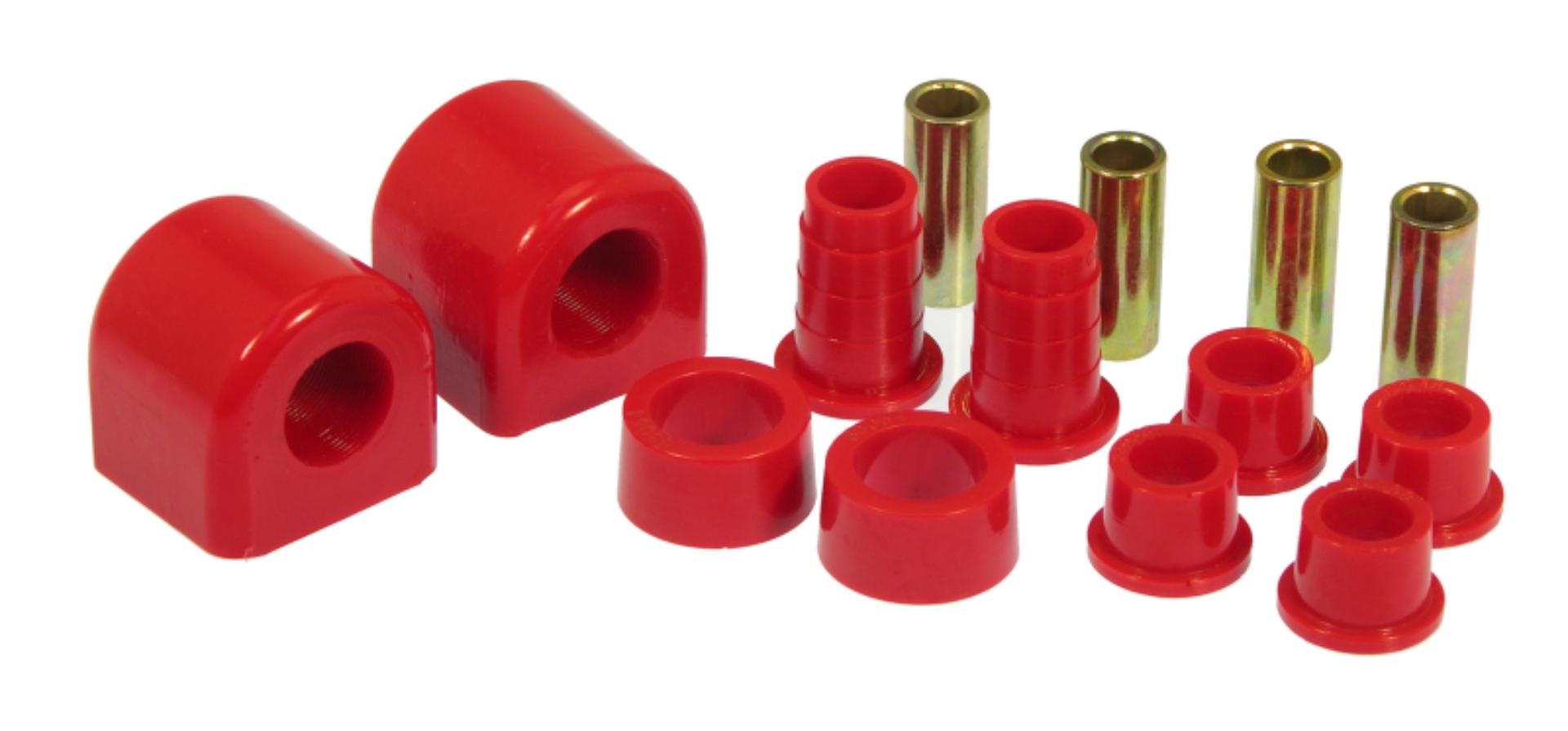 Picture of Prothane 84-87 Chevy Corvette Front Sway Bar Bushings - 24mm - Red