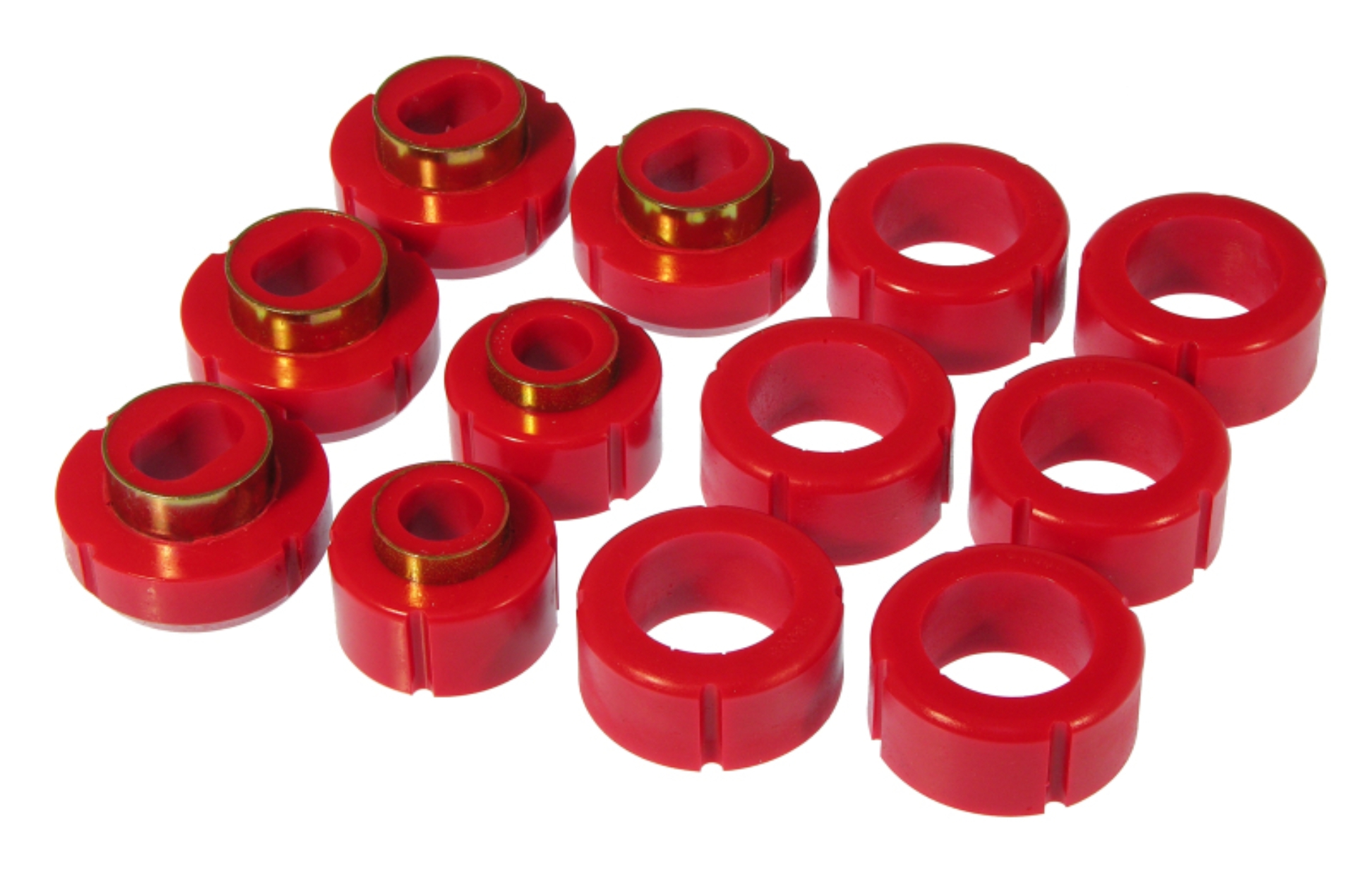 Picture of Prothane 82-04 GM 2/4wd S-Series Std Cab Body Mount - Red