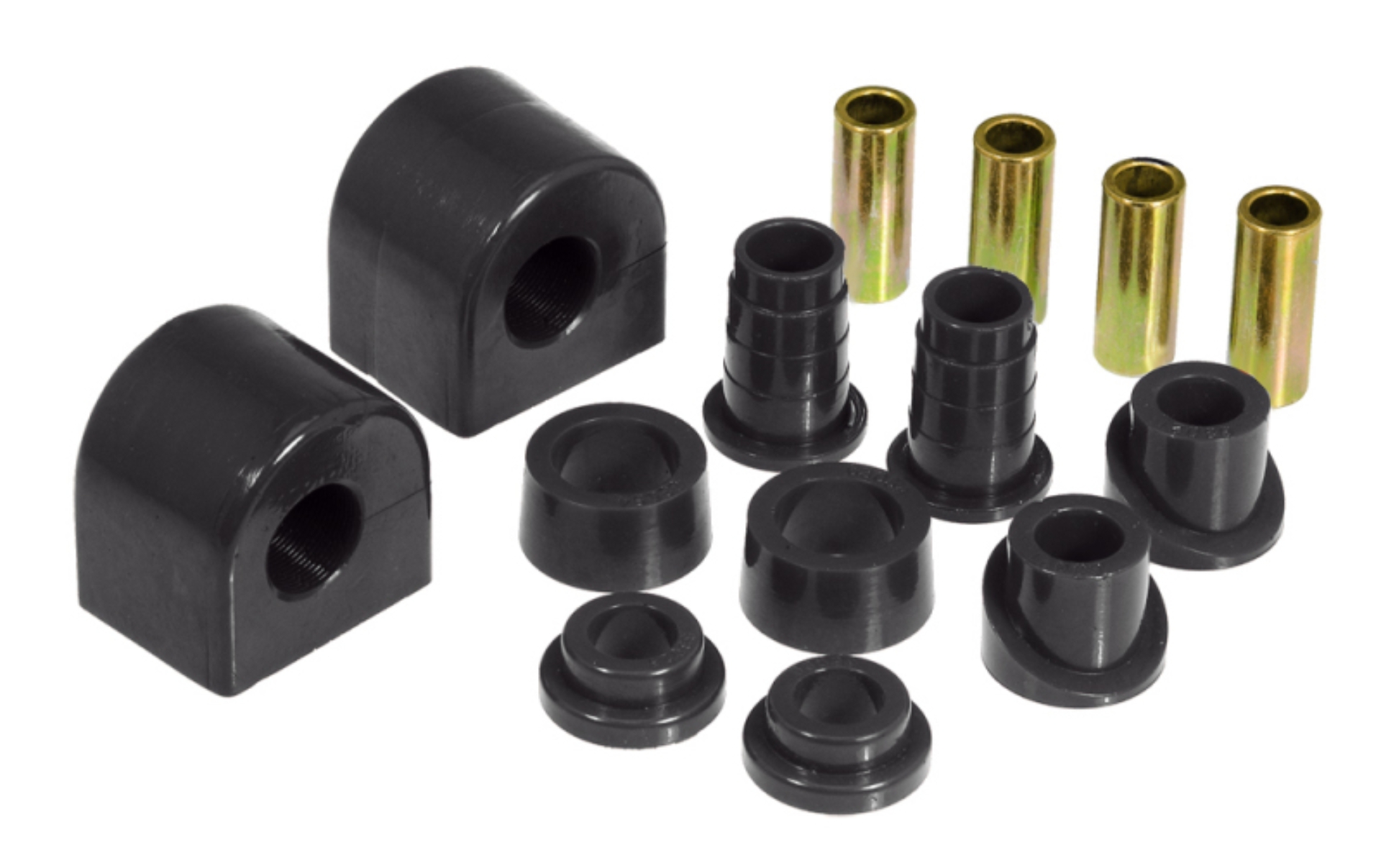 Picture of Prothane 88-96 Chevy Corvette Front Sway Bar Bushings - 22mm - Black