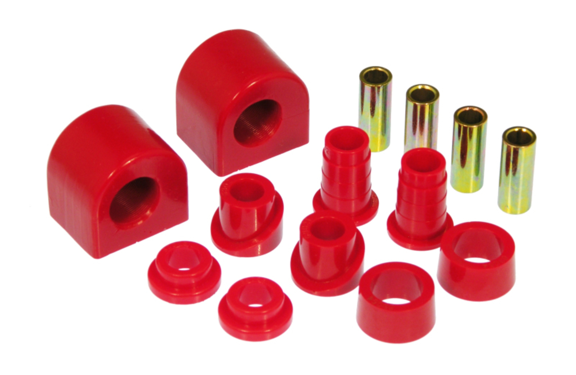 Picture of Prothane 88-96 Chevy Corvette Front Sway Bar Bushings - 26mm - Red
