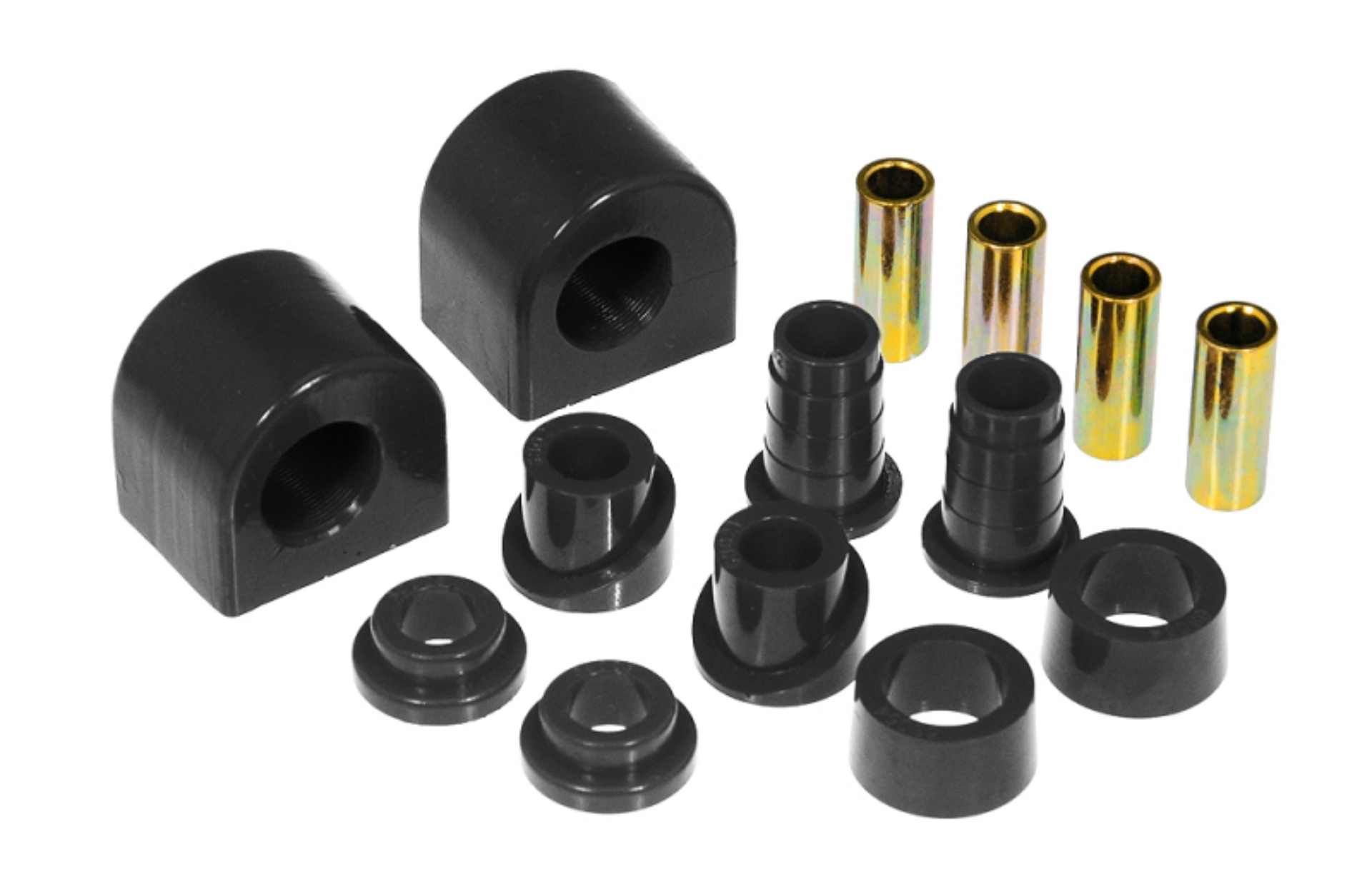 Picture of Prothane 88-96 Chevy Corvette Front Sway Bar Bushings - 26mm - Black