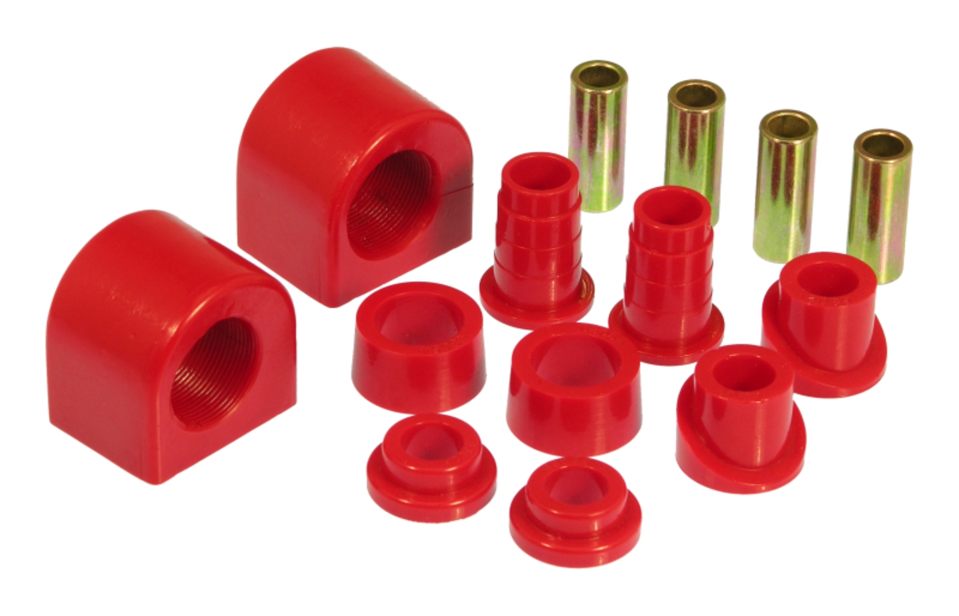 Picture of Prothane 88-96 Chevy Corvette Front Sway Bar Bushings - 30mm - Red